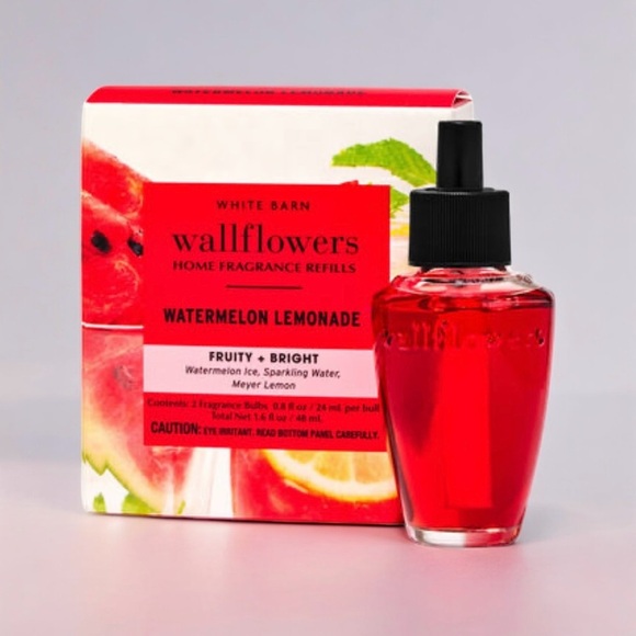 Bath & Body Works Wallflowers Watermelon Lemonade 2 Pack Refills NWT - Picture 1 of 3